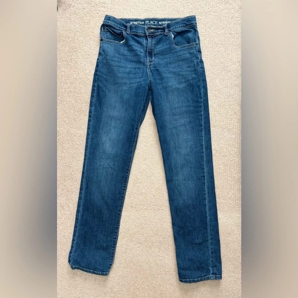 The Children's Place Stretch Adjustable Waist Boys Jeans - Size 16